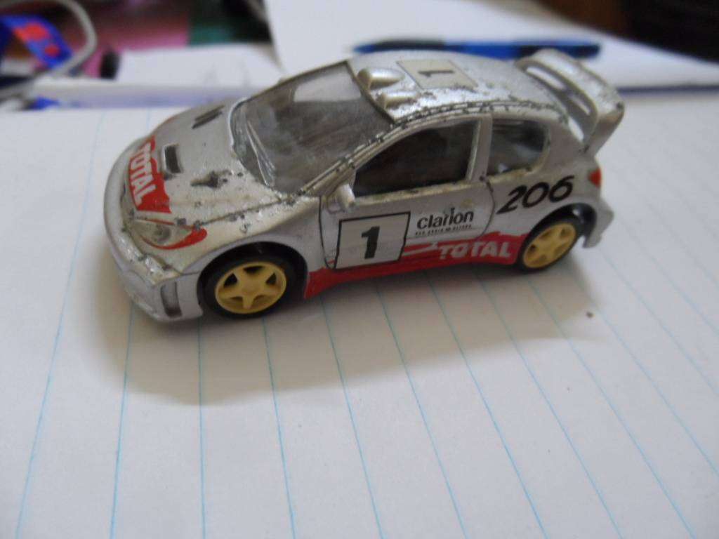 1:64  3 INCH NOREV PEUGEOT 206 WRC  [m100]