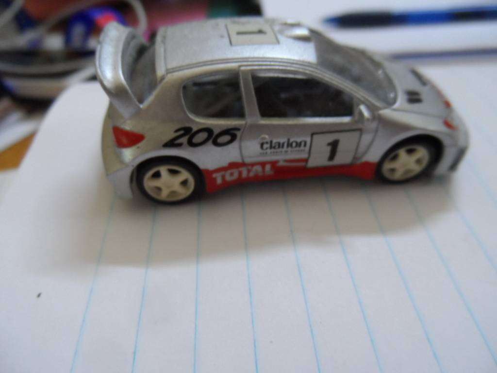 1:64  3 INCH NOREV PEUGEOT 206 WRC  [m100]