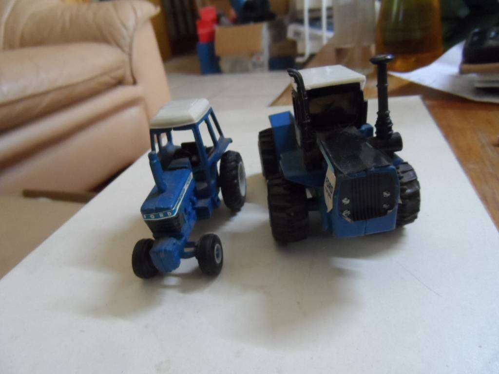 FORD DIECAST TRACTOR DUO- ONE BID FOR BOTH   [m74]