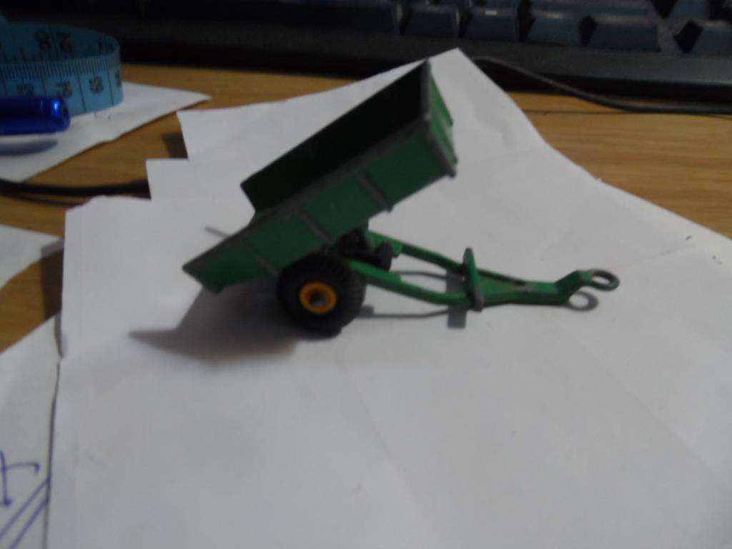VINTAGE matchbox 51 tipping trailer