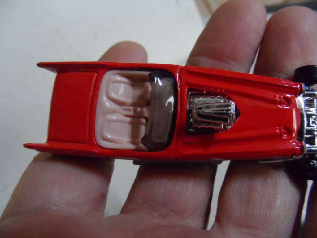Hot Wheels 1957 Chevy Roadster Drag Car.  '01 First Editions   --loose