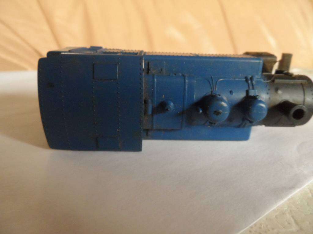 Vintage Lima SAR blue train steam loco   [ho2]