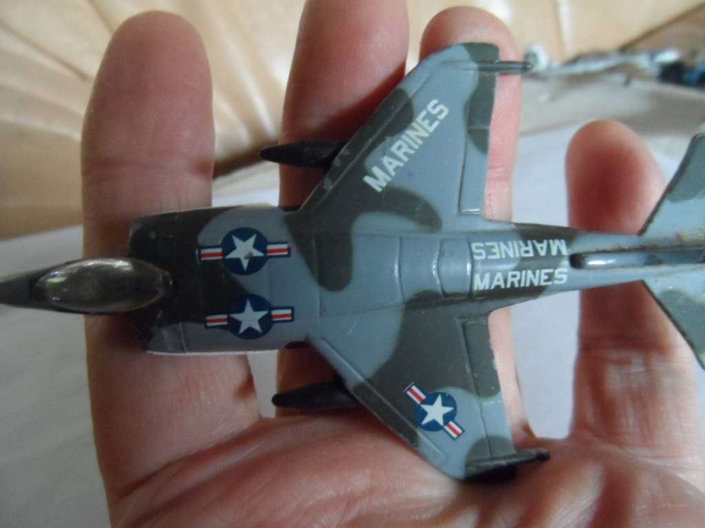 Vintage diecast matchbox harrier jet   [m45]