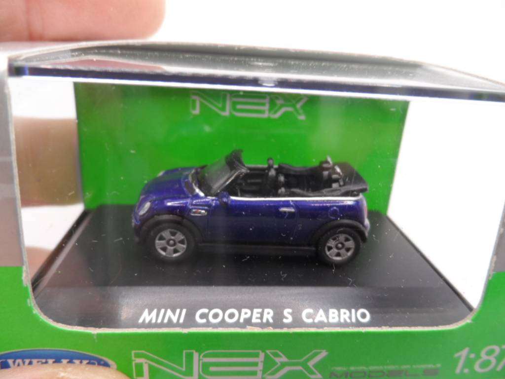 welly 1/87 mini cooper s cabrio