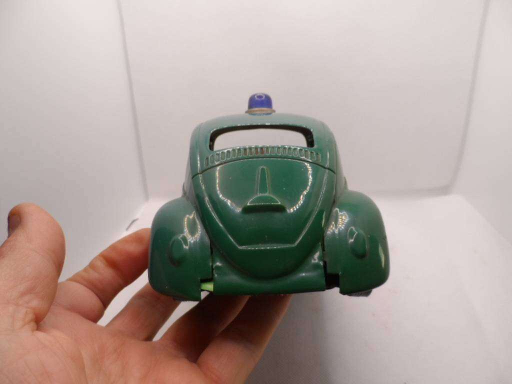 EARLY PRESSED METAL 10 INCH  VW TIN BEETLE
