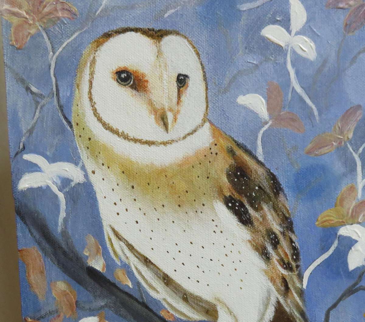 beautiful OWL  by C Leeferink   460mm x 250mm