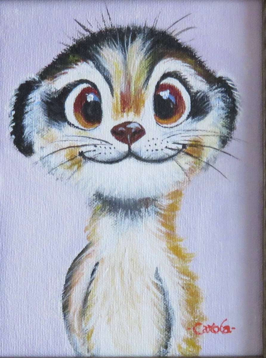 FOR THE KIDS ROOM  - UNFramed  -   Painted by  Carola  -  Size 200mm x 150mm