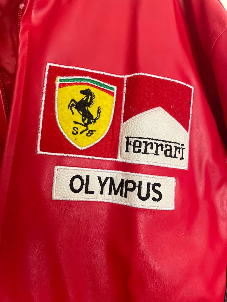 Vintage Ferrari F1 leather jacket - XL