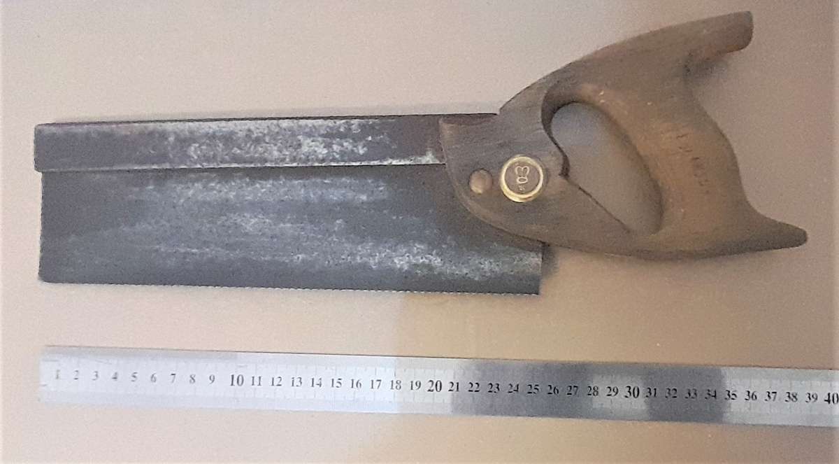 Vintage Spear & Jackson Back/Tenon Saw - as per pics