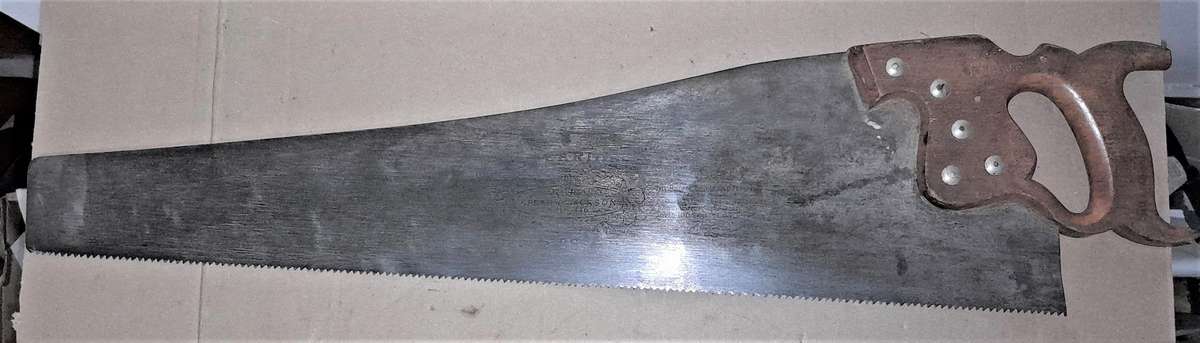 Collectable Spears Jackson 88 Saw - Visible Etching- see pics