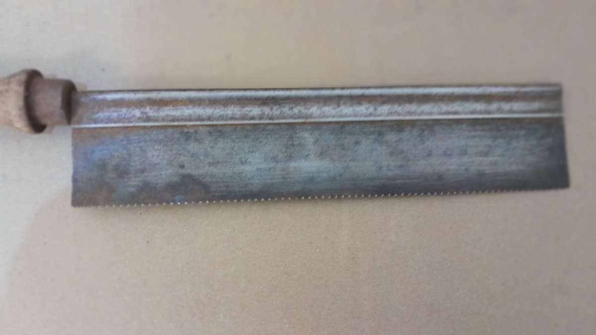 2 Dove tail saws - 1 left/right reversible & another
