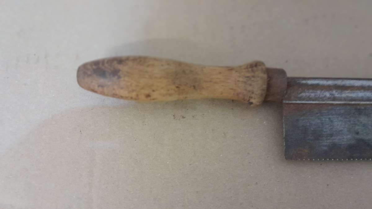 2 Dove tail saws - 1 left/right reversible & another