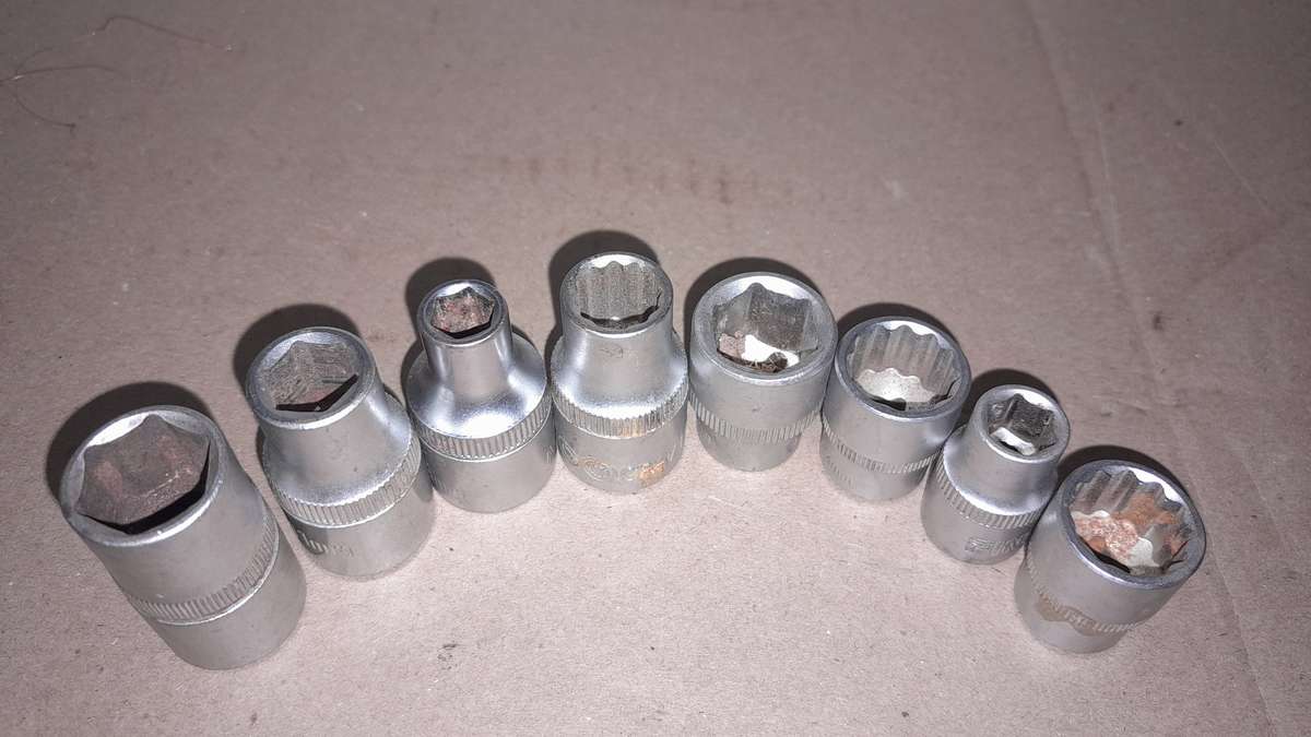 9 Sockets - various -  see pics +1