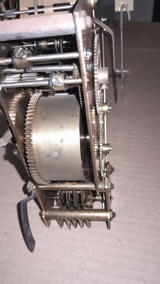 Enfield Westminister chime movement Pat No 421434 - Complete for restoration  - see pics