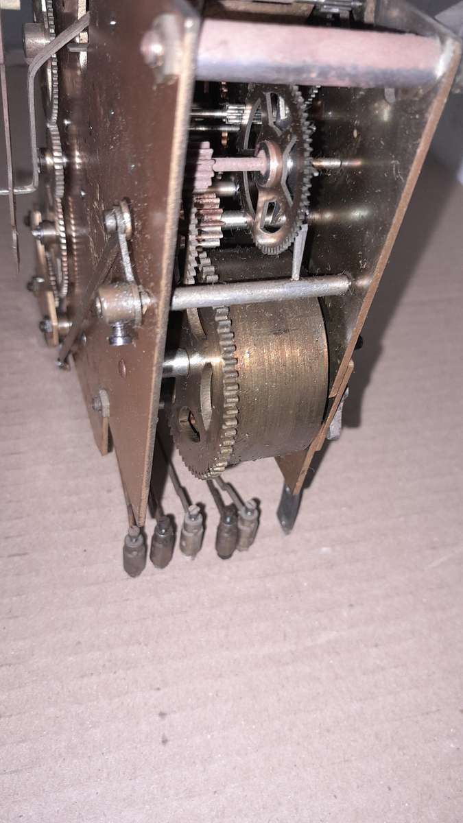 Enfield Westminister chime movement Pat No 421434 - Complete for restoration  - see pics