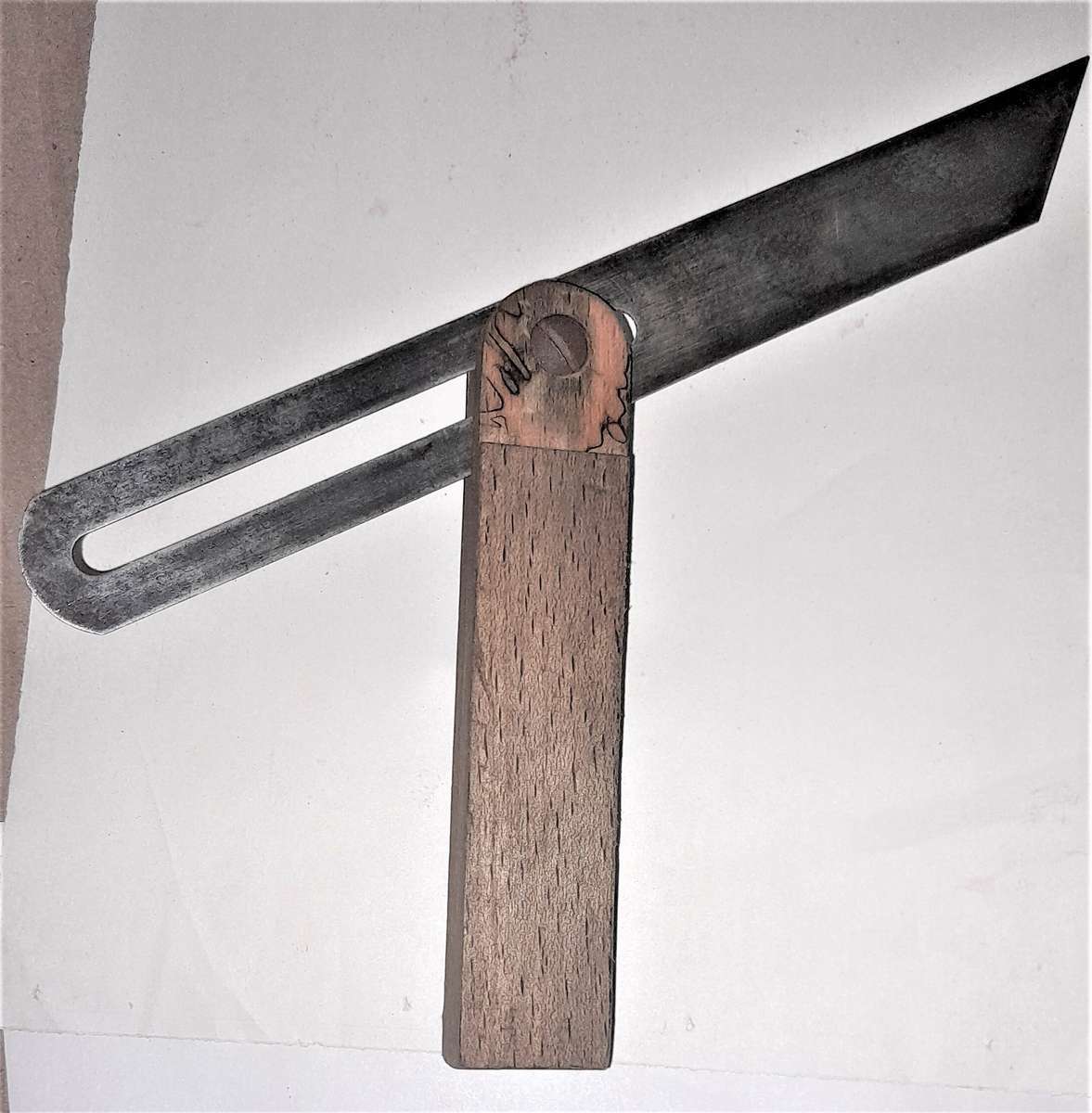 Sliding T Bevel Square (make - Record - mark rubbed off) as per pictures