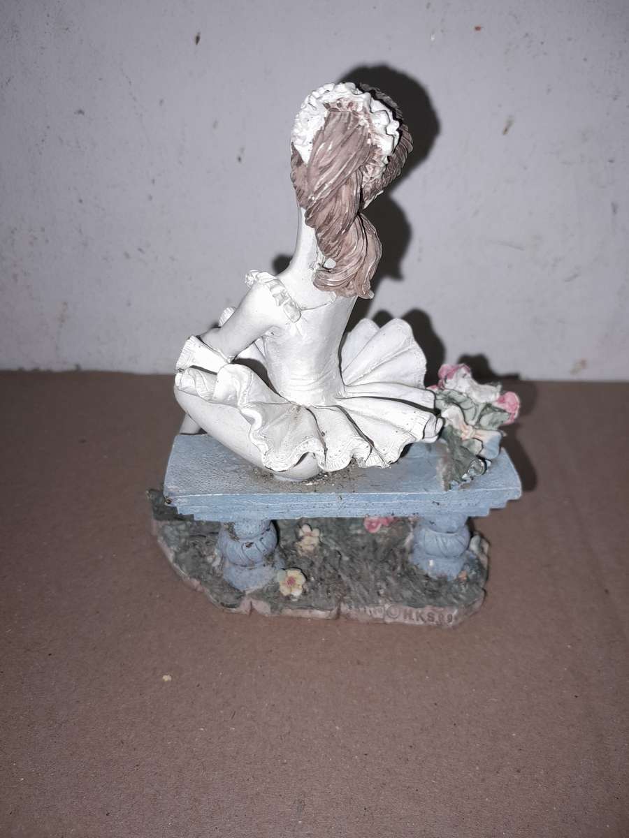 3 Figurines - H12 &14cm - for garden? -  as per pictures