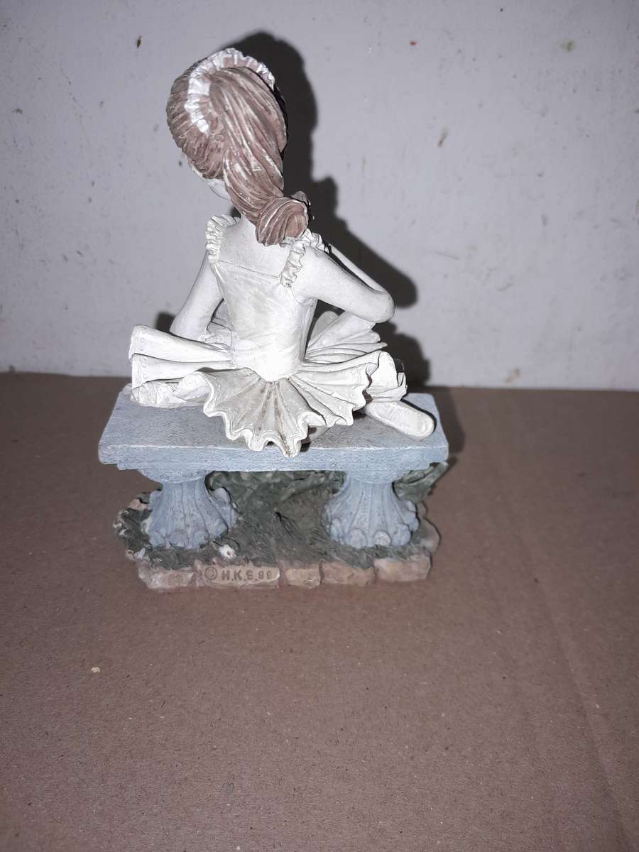 3 Figurines - H12 &14cm - for garden? -  as per pictures