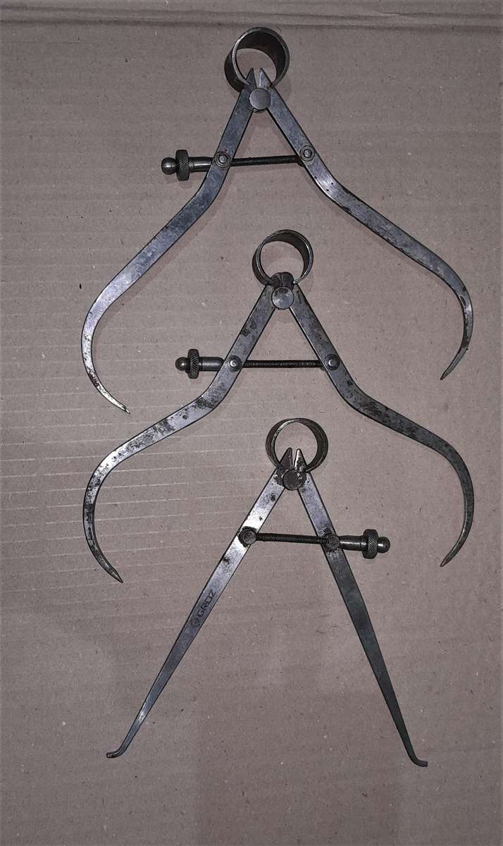 3 German GROZ Calipers - As per pictures