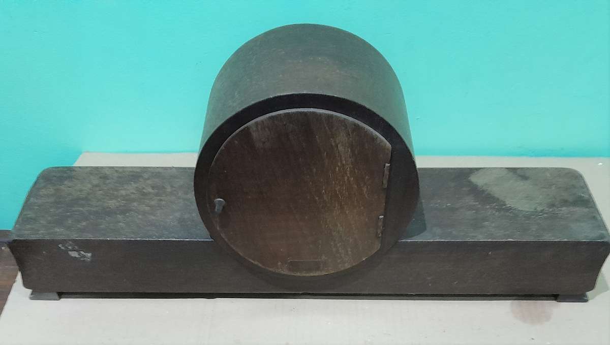 Mauthe Westminster (Movement W500} Chime Clock to Restore -worked & stopped no glass, pendelum & key