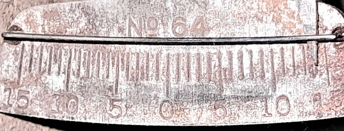 Vintage LS Starrett No64 Test Indicator