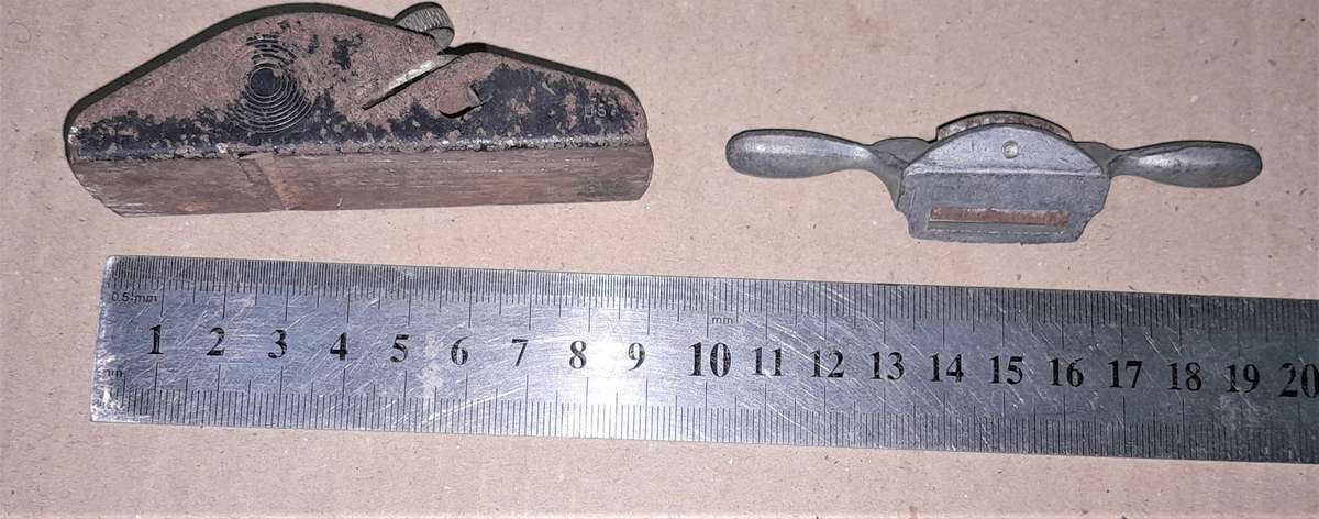 Miniature Stanley No12-101 Plane & Miniature SpokeShave