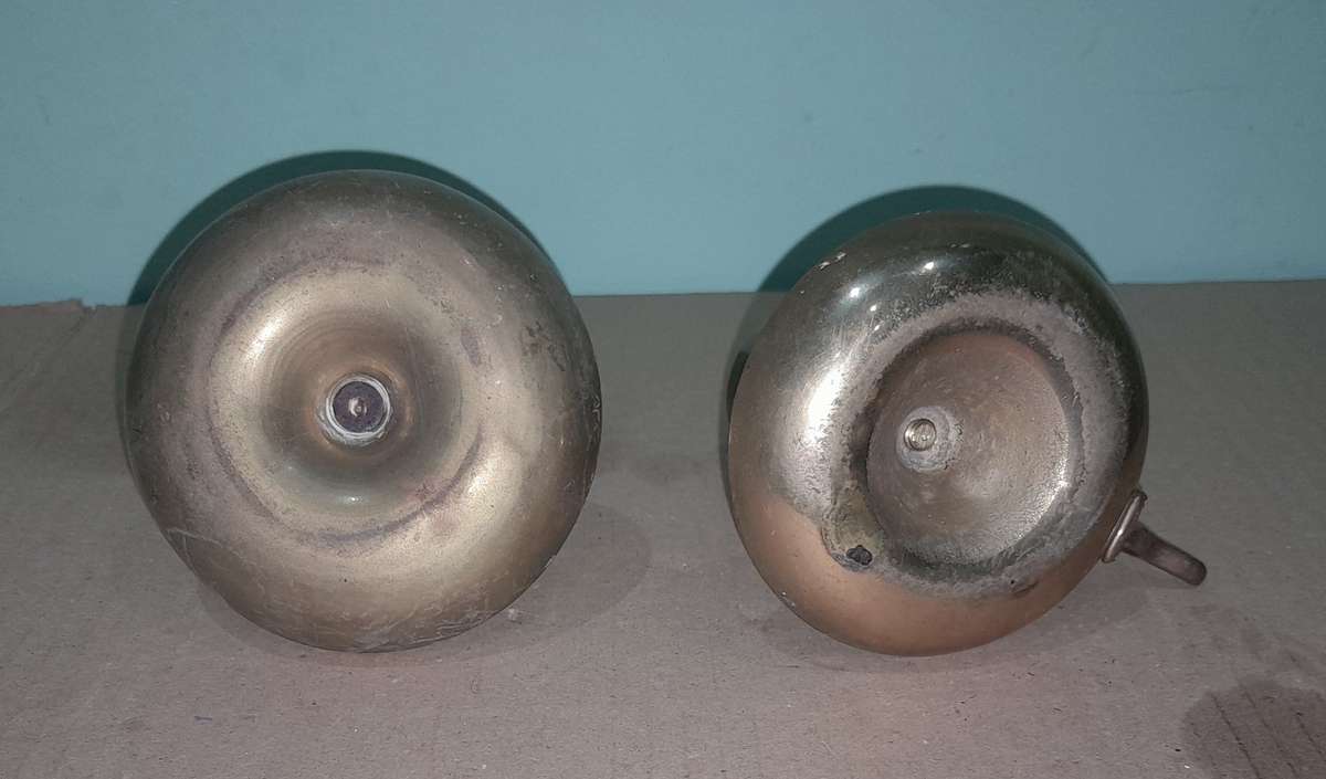 2 Vintage Brass Candle stick holder