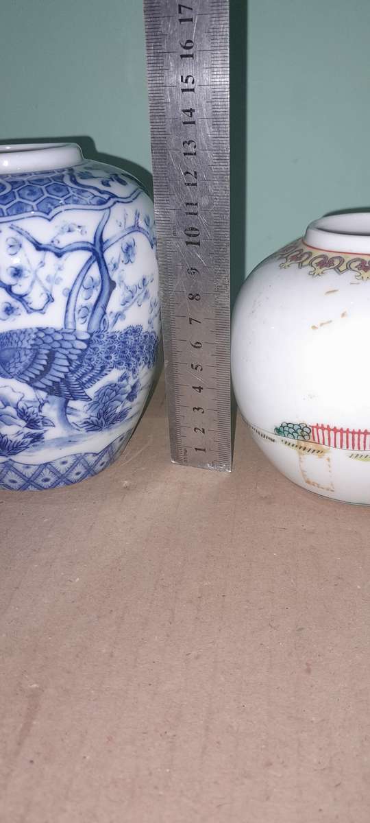 2 Vintage Ginger Jars  - As per pictures