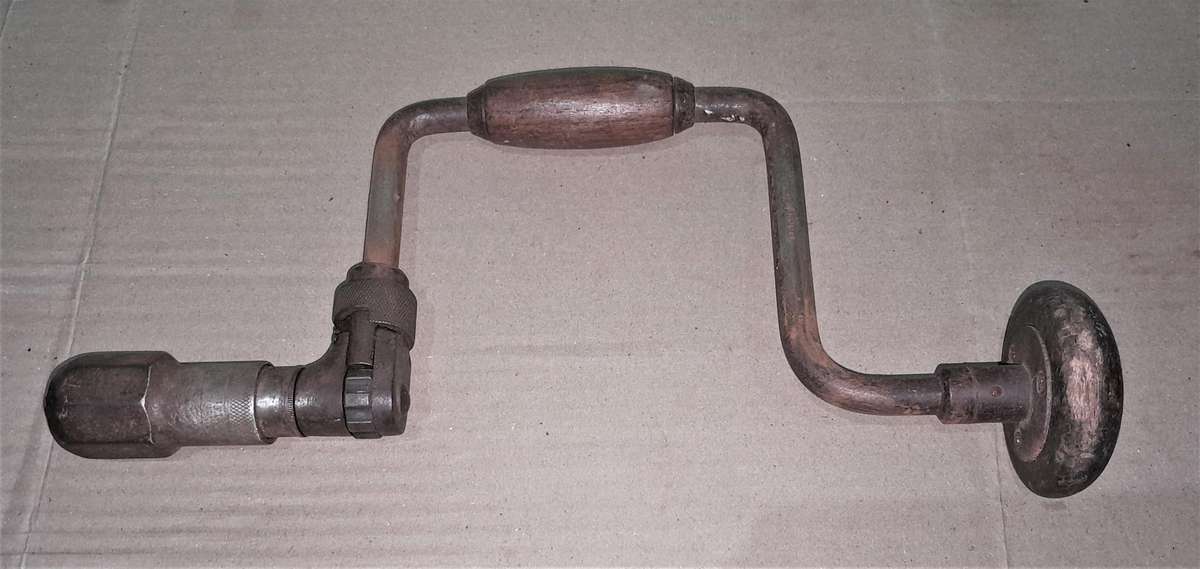 Vintage J A Chapman 9" Brace Drill - as per pictures