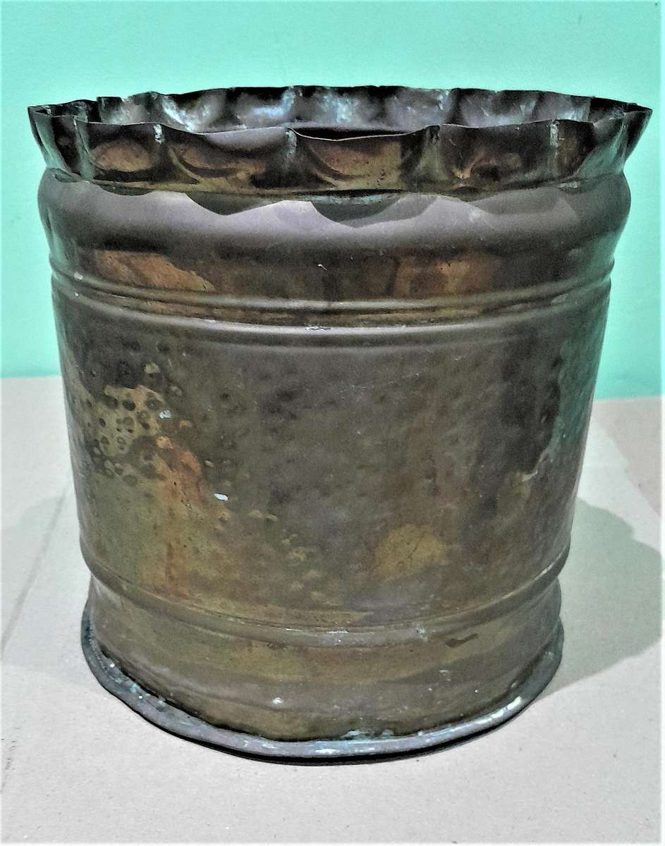 Brass Planter - Height 20cm & Dia 21CM