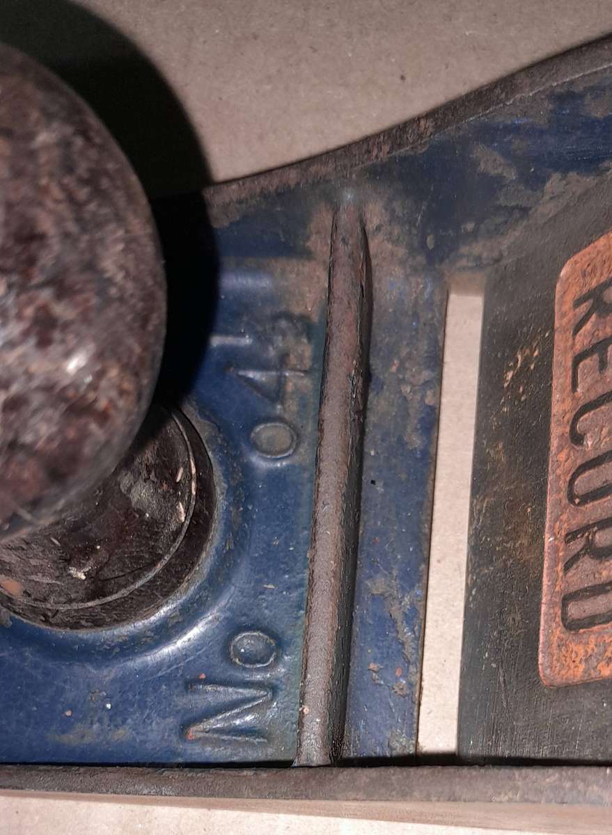 Record No 4 ½, circ 1945- 52, Note: Tote cracked & Chip Breaker screw missing - Please see Pics