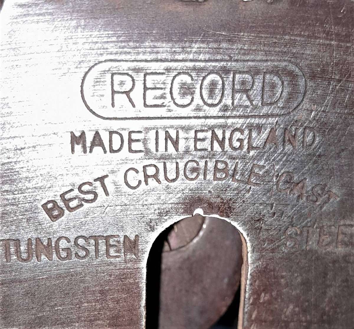 Record No 4 ½, circ 1945- 52, Note: Tote cracked & Chip Breaker screw missing - Please see Pics
