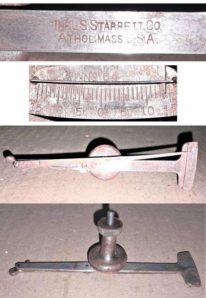 Vintage LS Starrett No64 Test Indicator