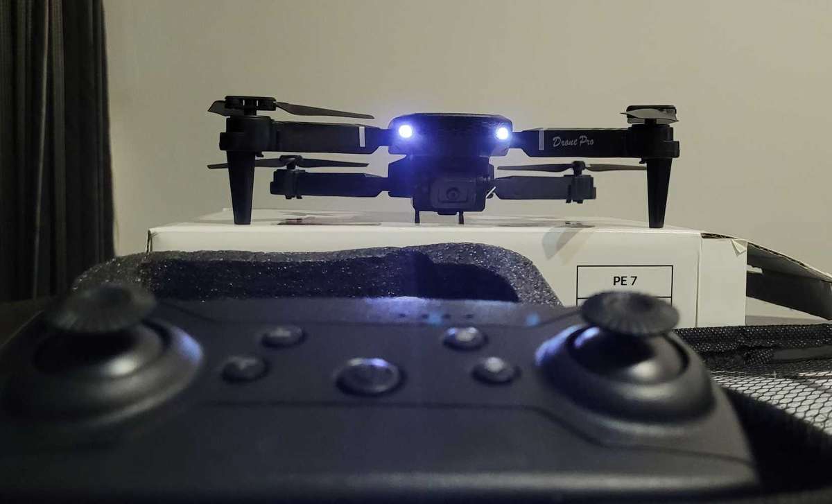 Smart Drone with Dual Camera