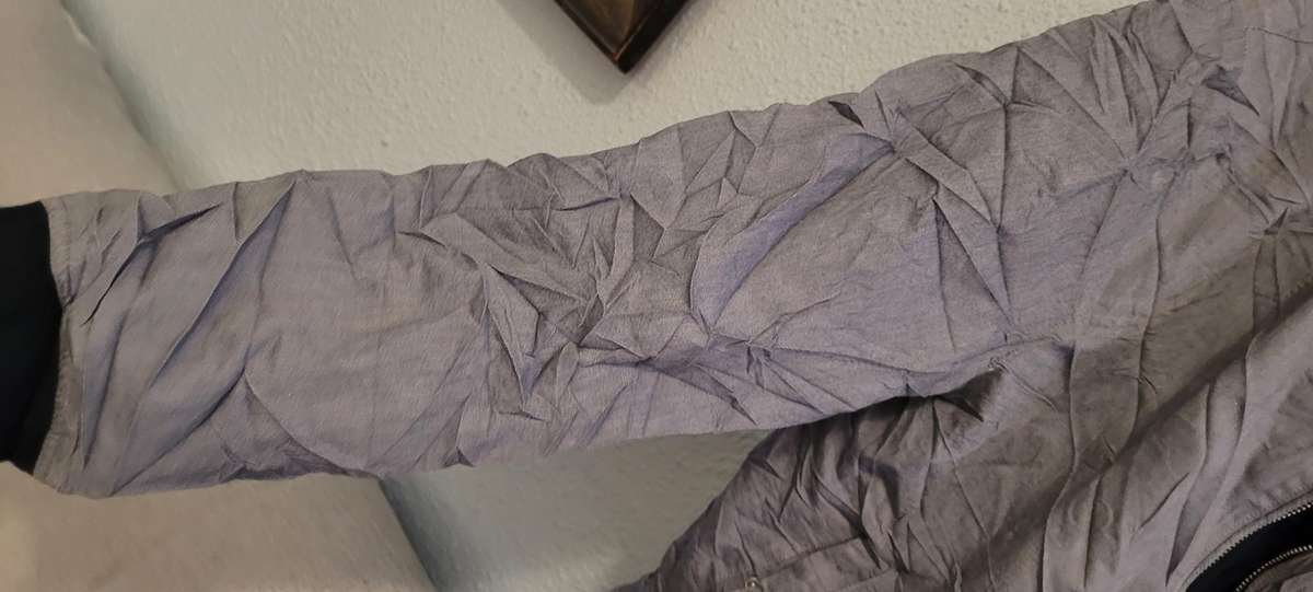 Men's jacket (grey with black) - Medium