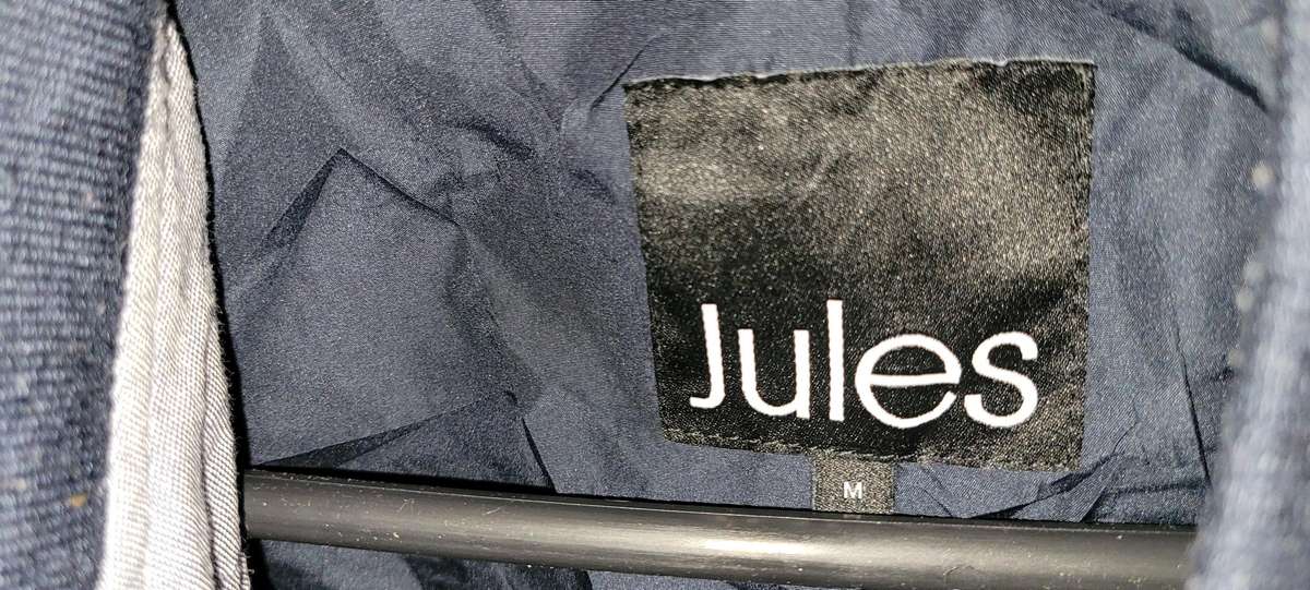 Men's jacket (grey with black) - Medium