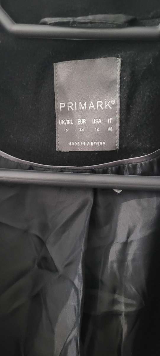 Primark long coat (UK 16/EUR 44/ USA 12)
