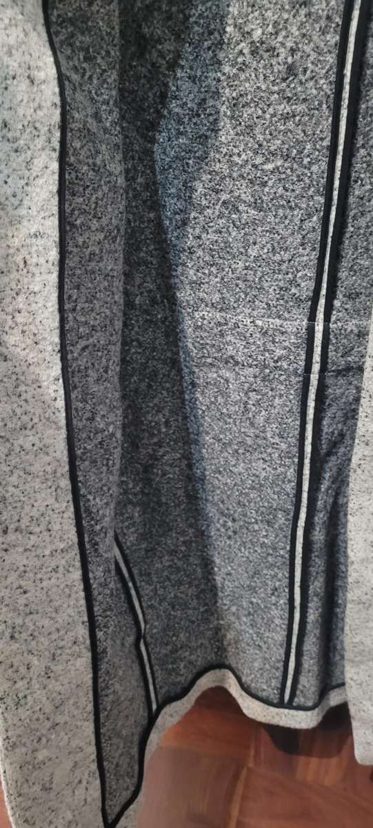 Grey wool coat
