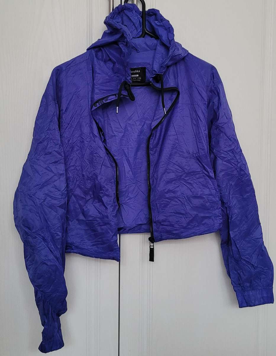 Bershka jacket stunning blue color