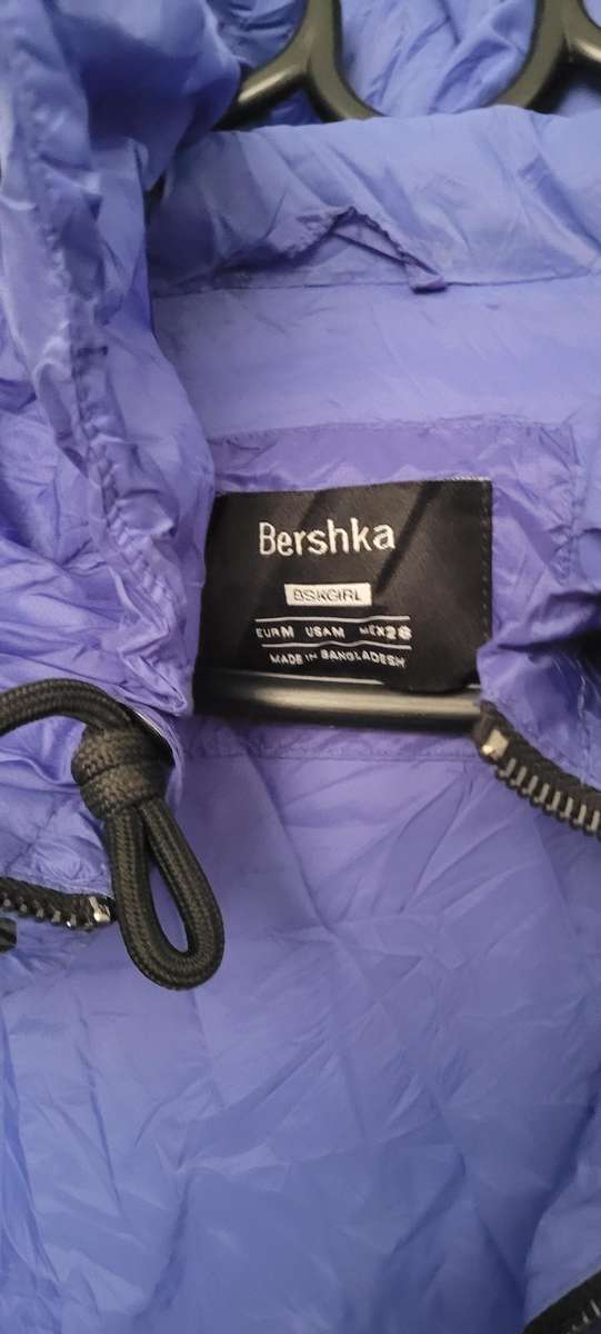 Bershka jacket stunning blue color