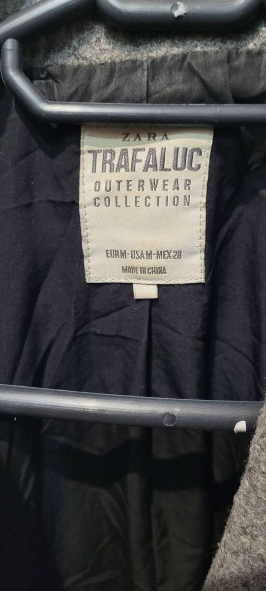 Zara Trafaluc grey coat