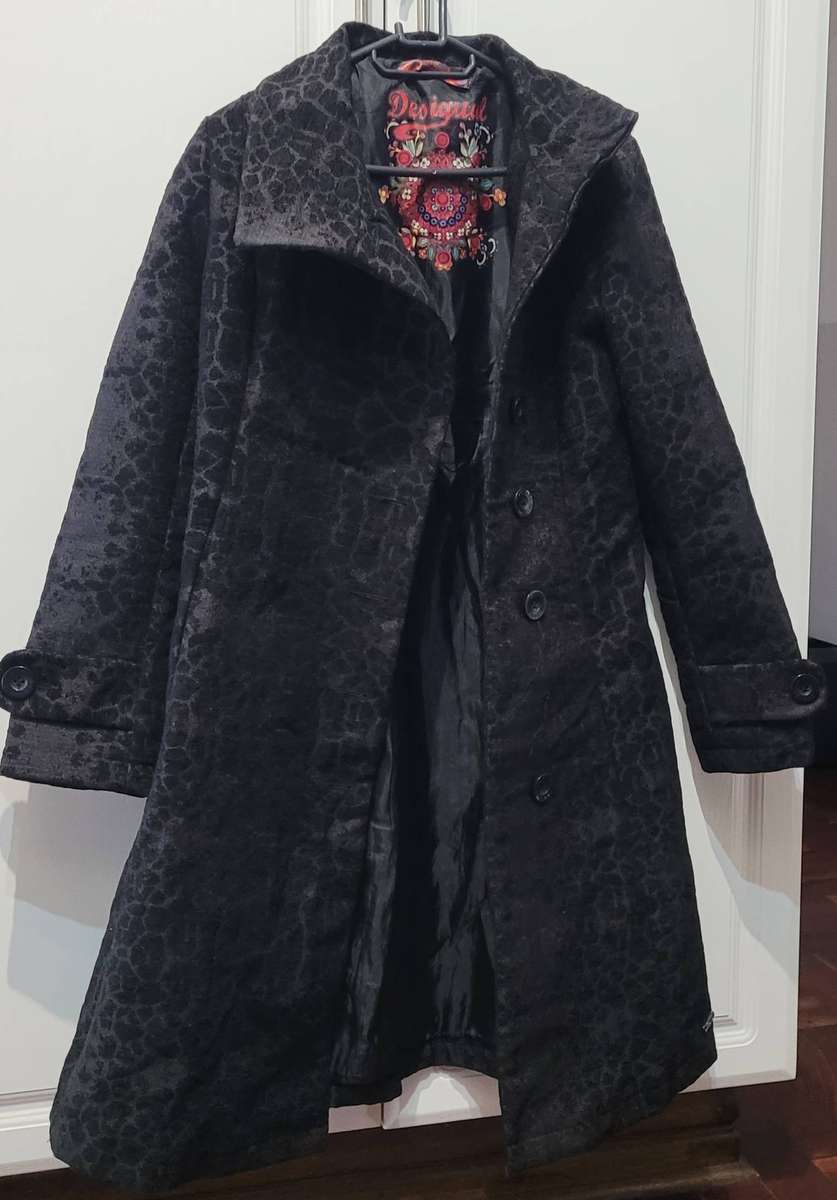 Designal ladies black coat