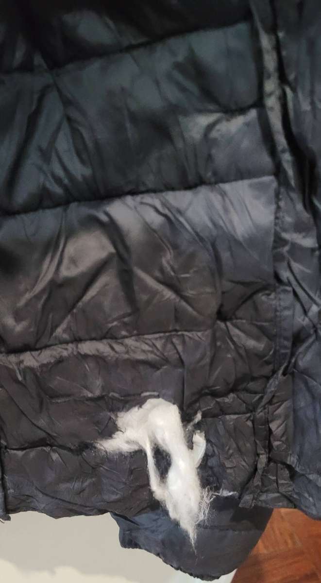 Puffer jacket with hoodie