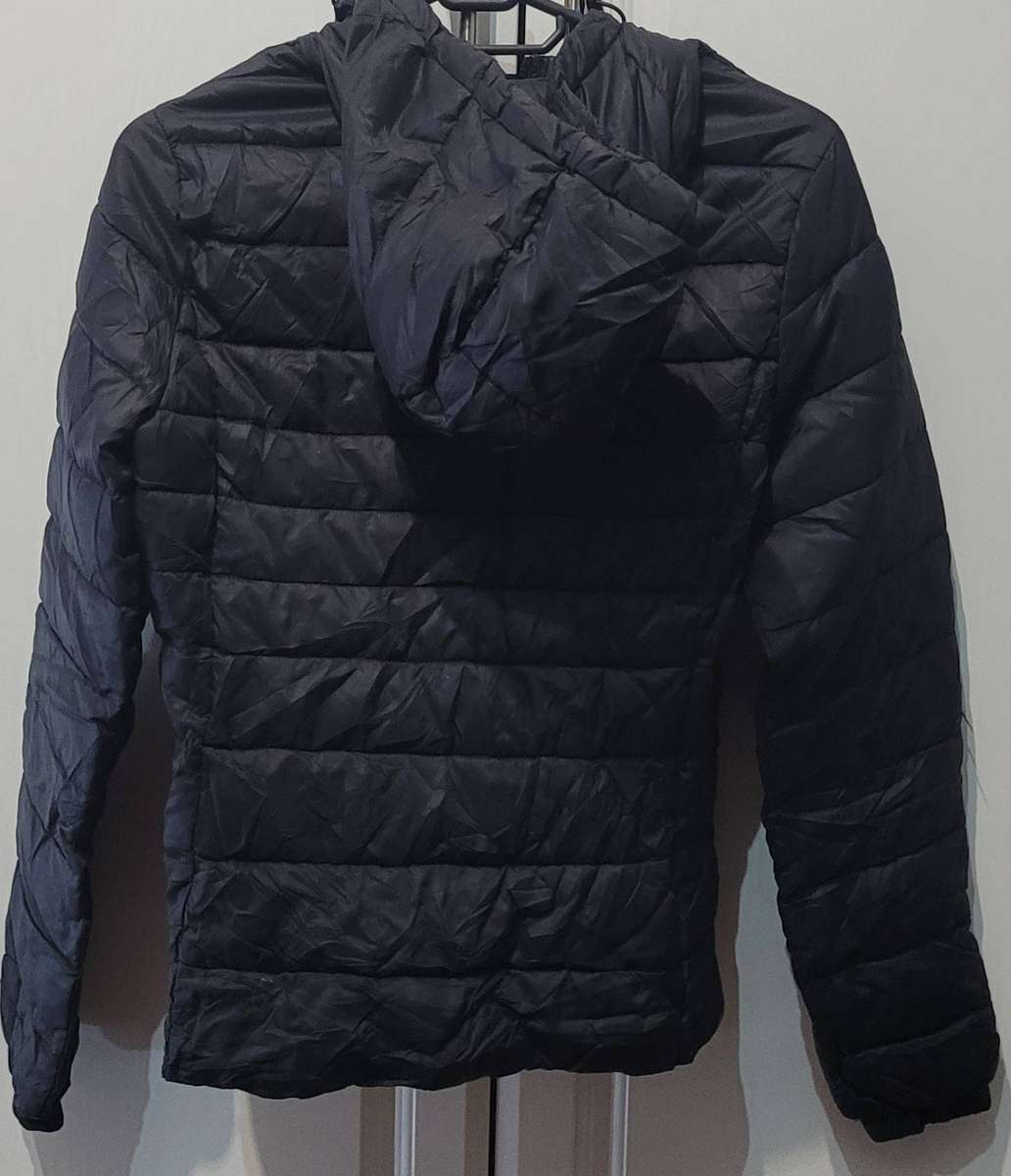 Puffer jacket with hoodie