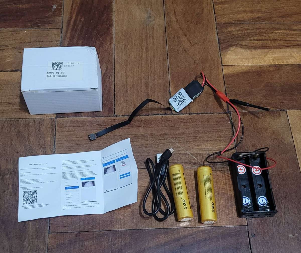 Mini spy camera (wireless with remote viewing)