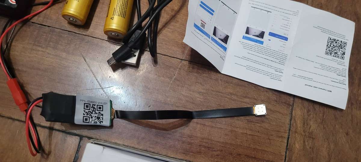 Mini spy camera (wireless with remote viewing)