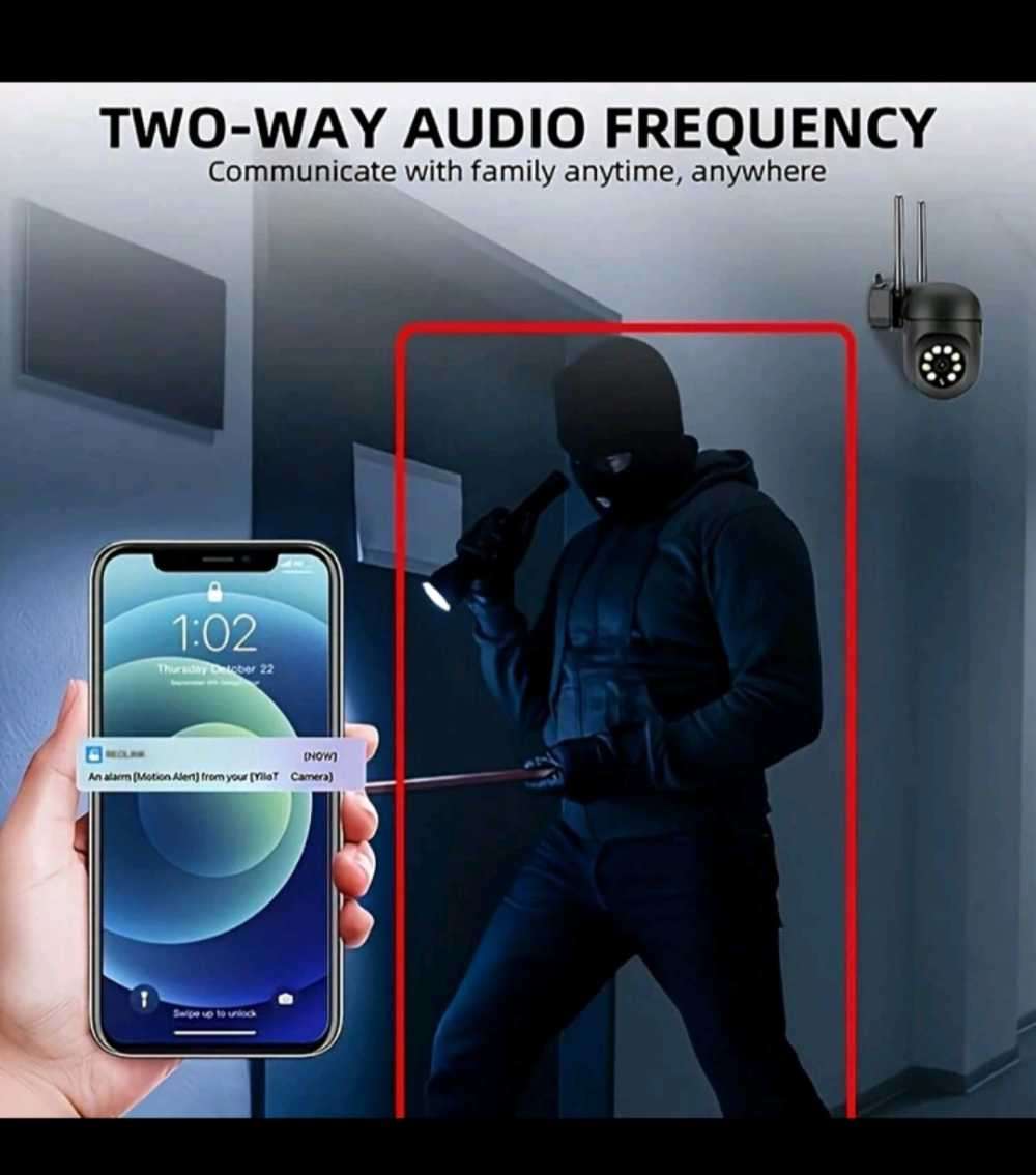 1080p High Definition Rotatable Camera with audio