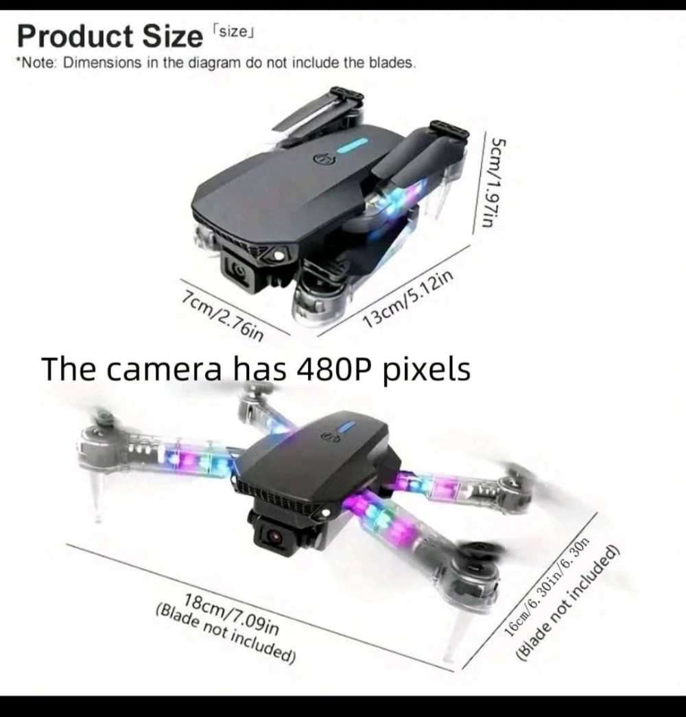 Smart Drone with Dual Camera and bag