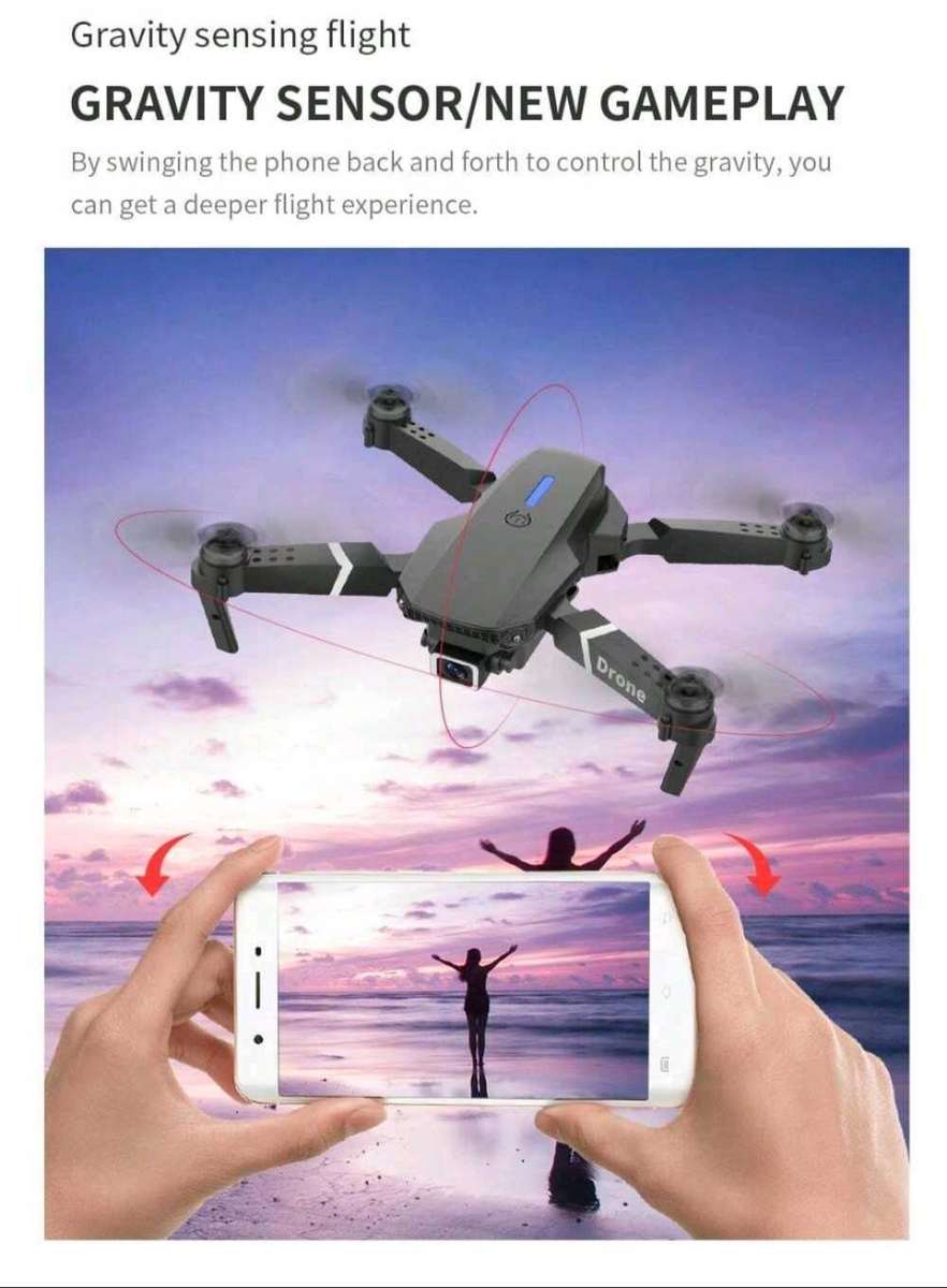 Smart Drone with Dual Camera