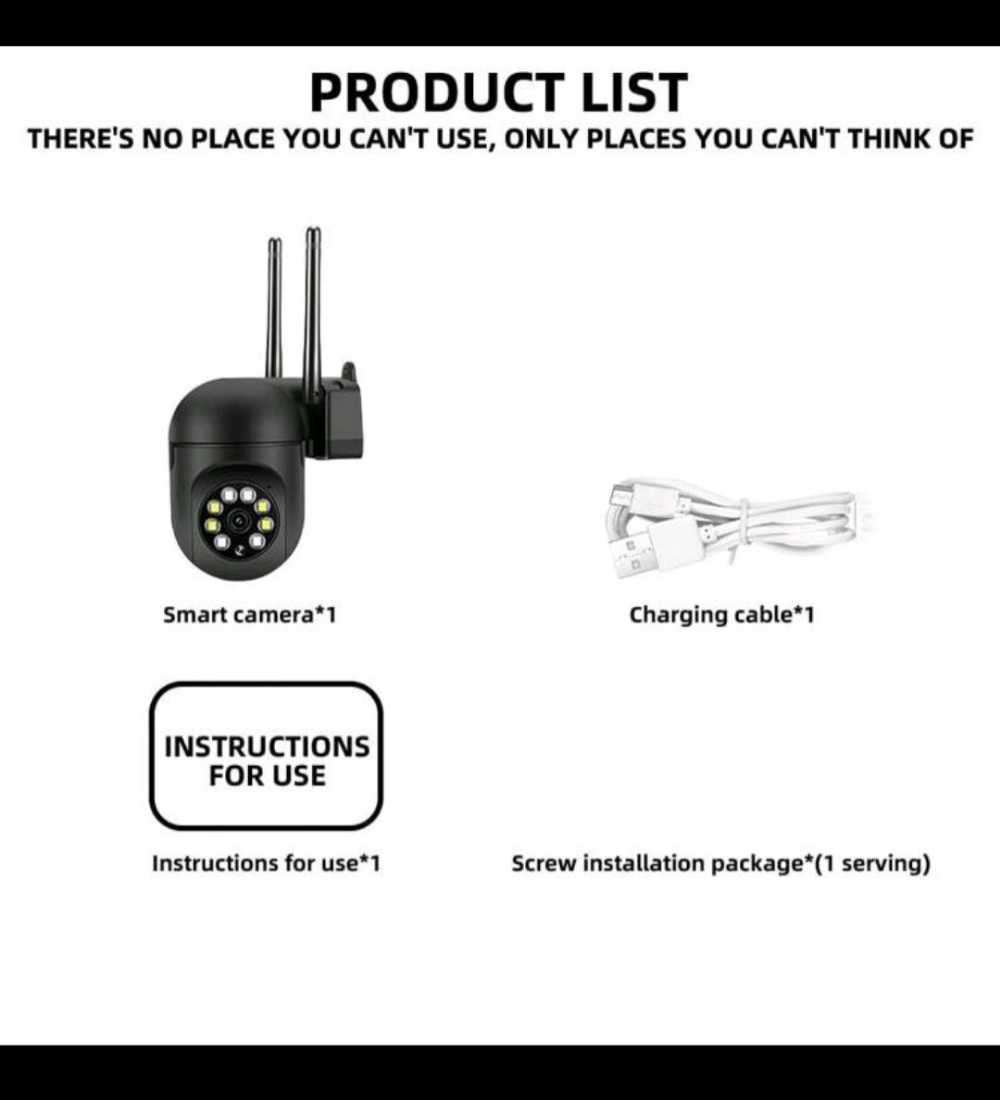 WiFi Camera with two way audio